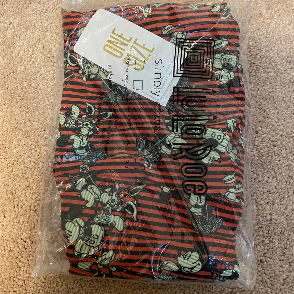 LulaRoe OS Disney Leggings